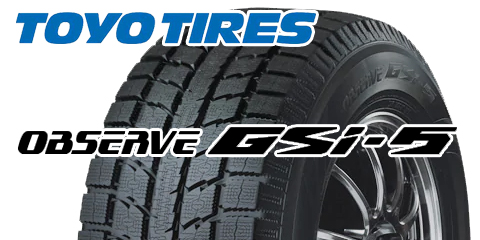 TOYO TIRES STUDLESS TIRE OBSERVE GSi-5