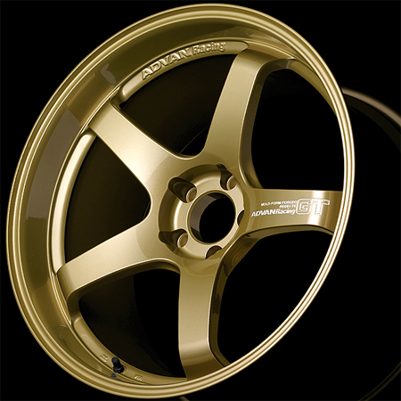 YOKOHAMA ADVAN Racing GT Racing Gold Metallic + Machine-engraved LOGO Premium Version