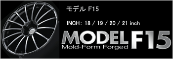 YOKOHAMA AVS MODEL F15